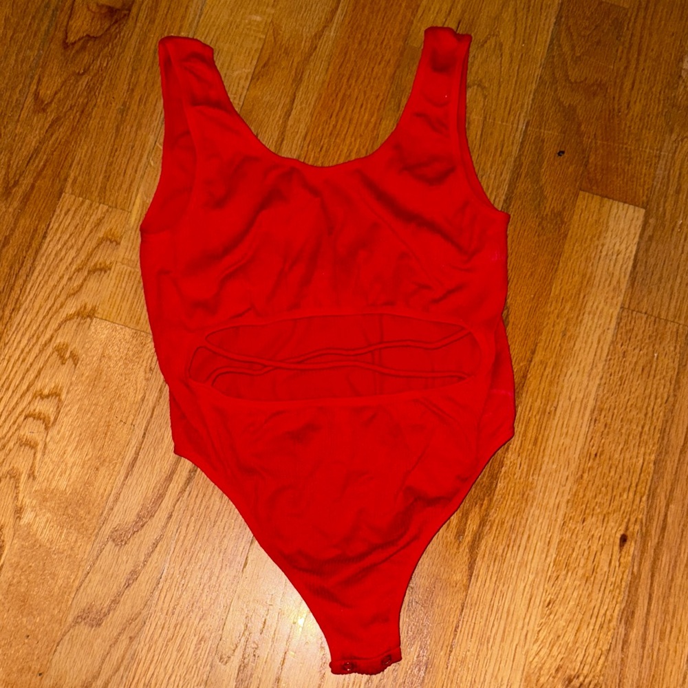 Fashion Nova Bold Red Top